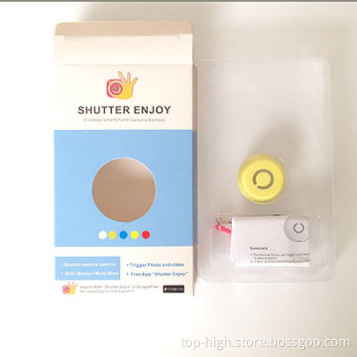2014 New Products Electronic Gift Bluetooth Camera Shutter with BLE Technology